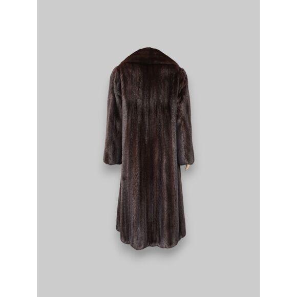 Vintage Ranch Mink Coat (Brown) -Medium - Picture 5 of 9
